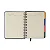 Agenda Planner Wire-o 2026 Clássica Semanal Notas c/ Divisórias A5 Caramelo/Cicero - Imagem 8