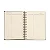 Planner Permamente Wire-o Clássica Financeiro A5 Caramelo/Cicero - Imagem 5