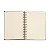Planner Permamente Wire-o Clássica Financeiro A5 Caramelo/Cicero - Imagem 4