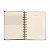 Planner Permamente Wire-o Clássica Financeiro A5 Caramelo/Cicero - Imagem 6
