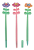 CANETA FLOR GEL LOVE - Imagem 1