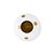 Vaso de Metal 32 Dots Branco/Dourado Pip Studio - Imagem 6