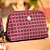 Necessaire Triangle Pequena Clover Rosa - Imagem 2