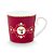 Caneca Pequena Medallion Deer Vermelho Escuro - Pip Studio - Imagem 1