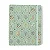 Caderno Organizador Jardim Pautado & Pontado 17x24 Verde - Imagem 1