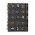 Caderno Espiral Jardim Pautado 17,3x24 Preto 1 Matéria 80 fls - Imagem 1