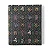 Caderno Criativo Argolado Jardim Pautado 17x24 Preto - Imagem 9