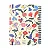 Caderno Espiral Doce Florada Pautado 20x27,5 Off White 10 Matérias 160 fls - Imagem 9