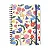 Caderno Espiral Doce Florada Pautado 17,3x24 Off White 1 Matéria 80 fls - Imagem 1
