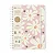 Caderno Espiral Melissa Pautado 20x27,5 Pink Bloomy 10 Matérias 160 fls - Imagem 9