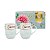 Set/2 Caneca Pequena Branco - Blushing Birds - Imagem 1