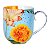 Caneca Grande Flowers - Royal - Imagem 1