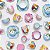 Caneca Grande Flowers - Royal - Imagem 4