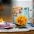 Caneca Grande Flowers - Royal - Imagem 2