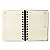 Agenda Planner Wire-o 2027 Melissa Diária 11,5x16 Mini Bloomy Chocolate - Imagem 4