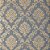 Papel De Parede Importado Texturizado Azul Arabesco Dourado - Imagem 3