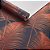 Papel De Parede Importado Texturizado Palmeira Laranja - Imagem 1