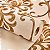Papel De Parede Importado Vinílico Lavável Arabesco Dourado - Imagem 2
