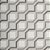 Papel De Parede Importado Lavável Geométrico Quadrado Cinza - Imagem 2