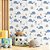 Papel De Parede Infantil Menino Baleia Azul Rolo Texturizado - Imagem 1
