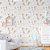 Papel De Parede Vinilico Texturizado Off White Casas Infantil - Imagem 1