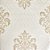 Papel De Parede Lavável Branco Off White Floral Damask Bege - Imagem 4