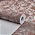 Papel De Parede Vinílico Texturizado Pedra Marrom Lavável - Imagem 3