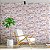 Papel De Parede Vinílico Tijolinho Cinza Rose Texturizado - Imagem 1
