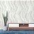 Papel De Parede Vinílico Texturizado Off White Lavável Onda - Imagem 4