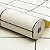 Papel De Parede Vinílico Texturizado Xadrez Branco Off 10m - Imagem 2