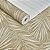 Papel De Parede Vinílico Texturizado Folhagem Bege 10m - Imagem 3