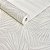 Papel De Parede Rolo Vinílico Off Gray Folhas Lavável - Imagem 1