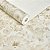 Papel De Parede Floral Vinílico Texturizado Bege Lavável 10m - Imagem 1
