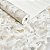 Papel De Parede Vinílico Creme Floral Lavável Texturizado - Imagem 1