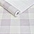 Papel De Parede Xadrez Lilas Vinilico Lavavel Texturizado - Imagem 1