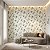 Papel De Parede Vinílico Texturizado Folhas Sala Quarto 10m - Imagem 1