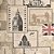 Papel De Parede Importado Bege Temático Paris Torre Eiffel - Imagem 3