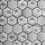 Papel De Parede Texturizado Geométrico Cinza Vinílico 10m - Imagem 4