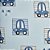 Papel De Parede Importado Lavável Infantil Azul Carros - Imagem 4