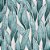 Papel De Parede Folhas Verde Azul Vinílico Texturizado 10m - Imagem 4