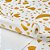 Papel De Parede Branco Ouro Vinílico Texturizado Lavável - Imagem 2