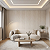 Papel De Parede Vinílico Texturizado Off White Lavável 10m - Imagem 1