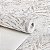 Papel De Parede Vinílico Texturizado Branco Areia Folhagens - Imagem 3