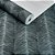 Papel De Parede Vinílico Lavável Verde Texturizado Floral - Imagem 2