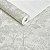 Papel De Parede Vinílico Lavável Texturizado Folhas Cinza - Imagem 2