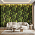 Papel De Parede Alto Padrão Texturizado Verde Vinílico - Imagem 1