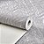 Papel De Parede Vinílico Cinza Textura Lavável E Durável 10m - Imagem 3