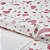 Papel De Parede Texturizado Rosa Branca Lavável Vinílico - Imagem 2