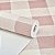 Papel De Parede Xadrez Rosa Vinílico Texturizado Lavável - Imagem 3