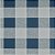 Papel De Parede Vinílico Xadrez Azul Lavável Texturizado - Imagem 4